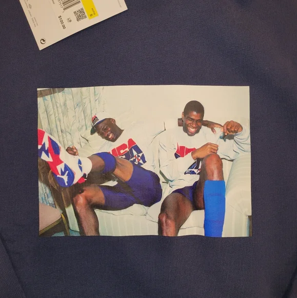 Trophy Room x Air Jordan New Sheriff in Town Dream Team USA Hoodie Size Small - Picture 4 of 9